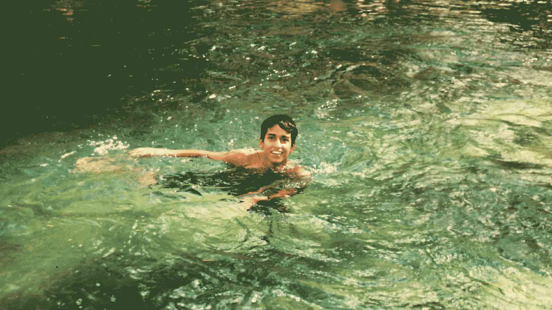 Dream a Dream by Raúl Hurtado Raúl swimming in a river